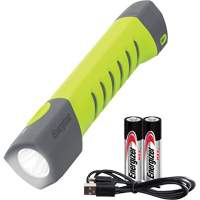 Small Pro Series Hybrid Handheld Flashlight, LED, 500 Lumens, Rechargeable/AA Batteries Pathway Supply LP