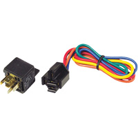 12V 5-Pin Relay & Pigtail Assembly with Mounting Bracket Pathway Supply LP