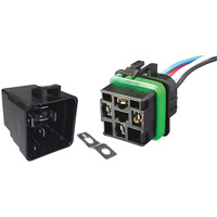 Paquet assorti de relais et de fil herm&eacute;tiques r&eacute;sistants aux intemp&eacute;ries, Mini disjoncteur, 30 A, 24 V Pathway Supply LP