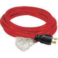 Generator Extension Cord with Tritap, STW, 10 AWG, 3 Outlet(s), 25' Pathway Supply LP