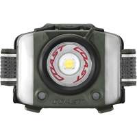 Lampe frontale FL97R &agrave; trois couleurs avec syst&egrave;me Twist Focus et commande vocale, DEL, 830 lumens, 2 hres de fonctionnement, piles Rechargeable Pathway Supply LP
