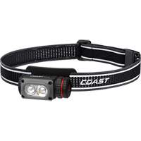 Lampe frontale COAST WPH10R &agrave; deux couleurs avec aimant et agrafe, DEL, 500 lumens, 3,25 hres de fonctionnement, piles Rechargeable Pathway Supply LP