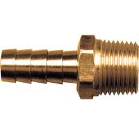 Male Hose Connector, Brass, 3/4" x 3/4" QF083 | Pathway Supply LP