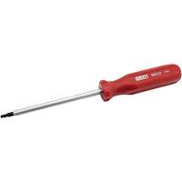 Extra-Long Square Recess Screwdriver, #2 Tip, Round, 10-1/4" L, Cushion Grip Handle Pathway Supply LP