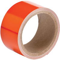 Reflective Marking Tape, 2" x 15', Acrylic, Orange Pathway Supply LP